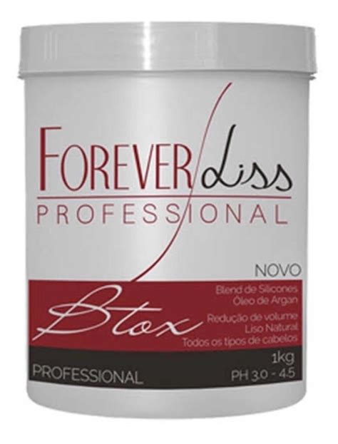 Forever Liss Btox Capilar Argan Oil Sem Formol Kl Mercado Livre