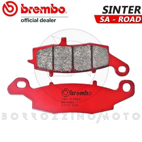 PASTIGLIE FRENO ANTERIORI BREMBO ROSSE SINTERIZZATE KAWASAKI ER 5 500