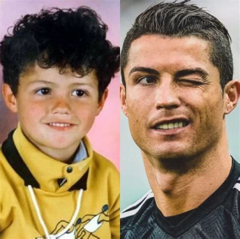 Cristiano Ronaldo Then And Now