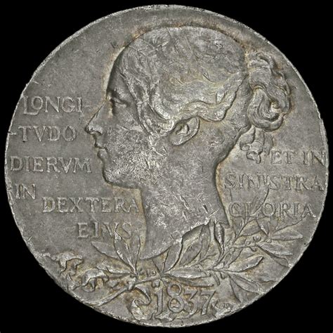 Queen Victoria Official Diamond Jubilee Silver Medal