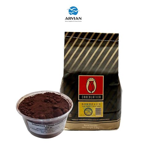 Jual Tulip Bordeaux Cocoa Powder 2 5 Kg Shopee Indonesia