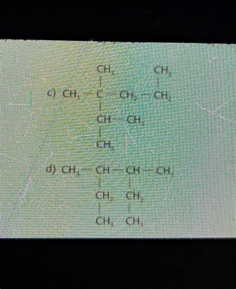 Dê nomes segundo a IUPAC aos seguintes alcanos brainly br