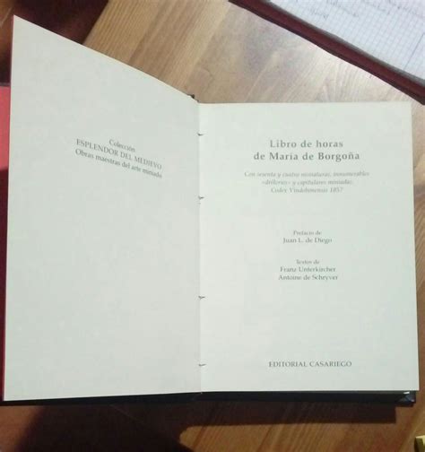 Libro De Horas De María De Borgoña Librería La Leona