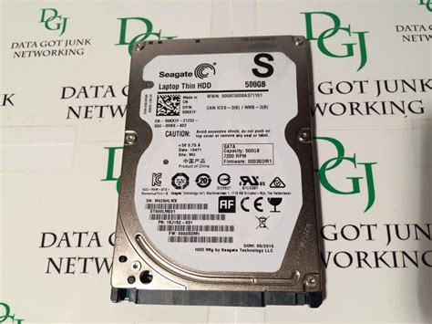 Seagate THIN ST500LM021 500GB 7mm 7200RPM 2.5" SATA Laptop HDD