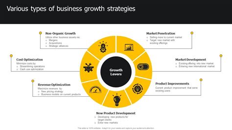 Various Types Of Business Growth Strategies Developing Strategies For