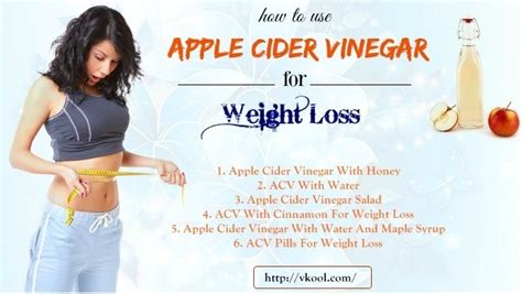 How To Use Apple Cider Vinegar For Weight Loss With Pictures How To Use Apple Cider