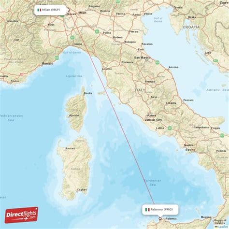 Direct Flights From Milan To Palermo Mxp To Pmo Non Stop