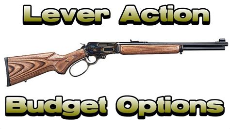 Lever Action Hunting Rifle Budget Build Options YouTube