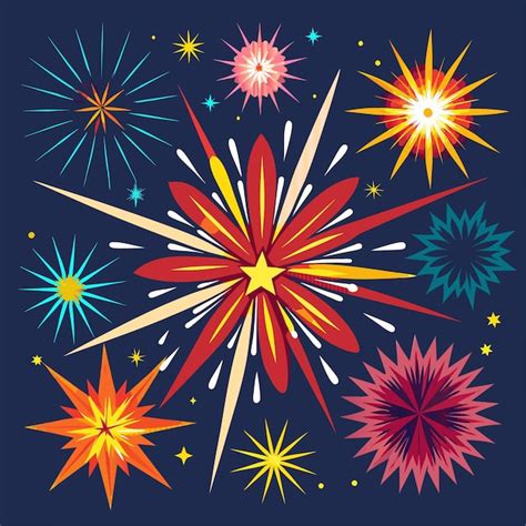 Fireworks Animation Vectors And Illustrations For Free Download Freepik