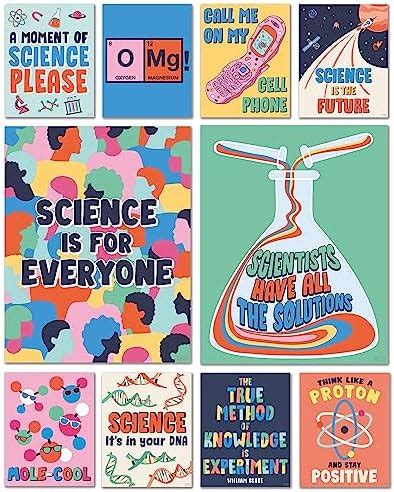 Amazon.com: 16 Science Posters for Classroom Middle School - 11x17in ...