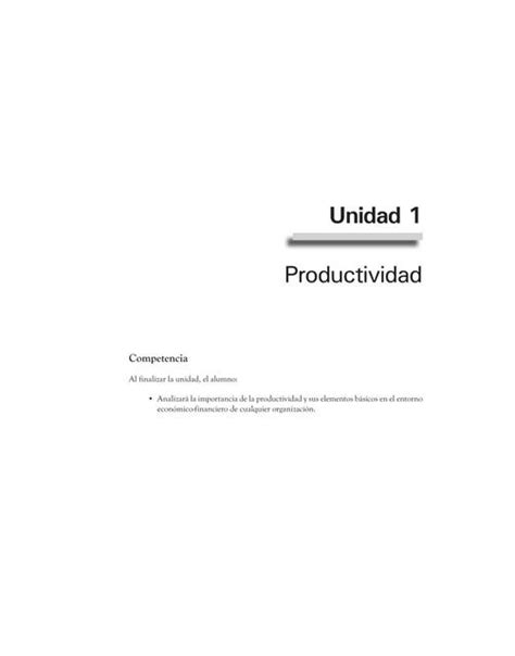 Productividad Meta Udocz