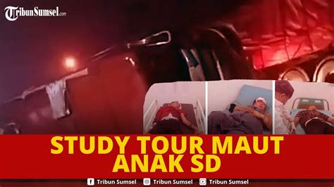 Tragedi Maut Bus Study Tour Sdn Harisan Jaya Oku Timur Kecelakaan Di