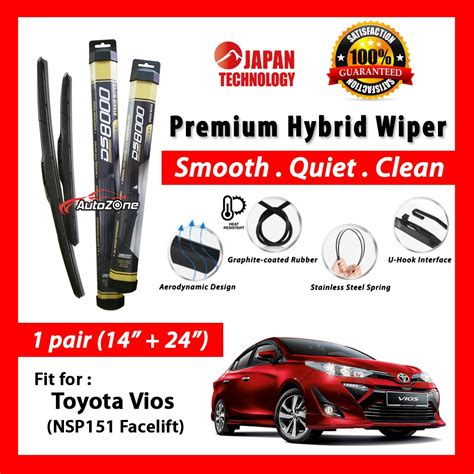 Toyota Vios Nsp Facelift Hybrid Wiper To Present