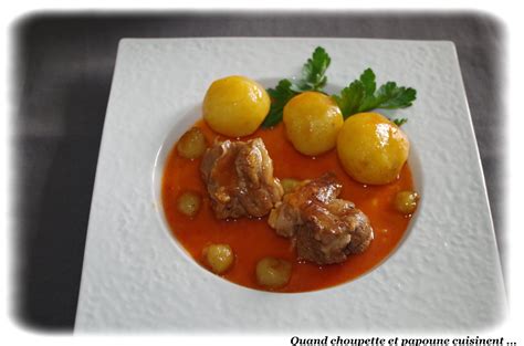 Navarin D Agneau Aux Pommes De Terre Quand Choupette Et Papoune Cuisinent