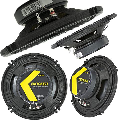 Kicker Cs Series Csc65 6 5 Inch Car Audio Speaker With