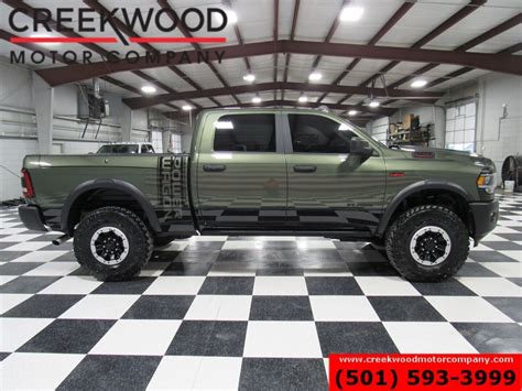 2022 Ram 2500 Dodge Power Wagon 4x4 64l Hemi Green Lifted Winch 37s Used Ram 2500 Dodge For