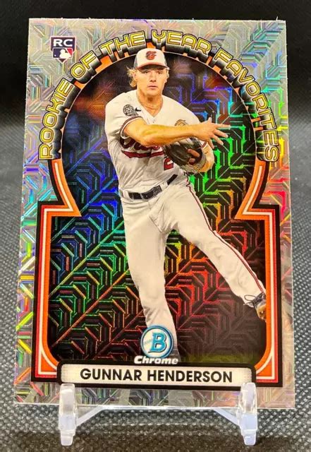 Gunnar Henderson Bowman Chrome Rotyf M Ga Bo Te Exclusive Mojo