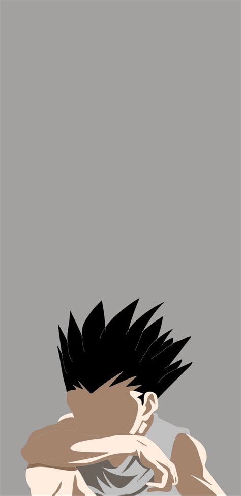 Gon Freecss Minimalist Background Hunter X Hunter Hxh Wallpaper For