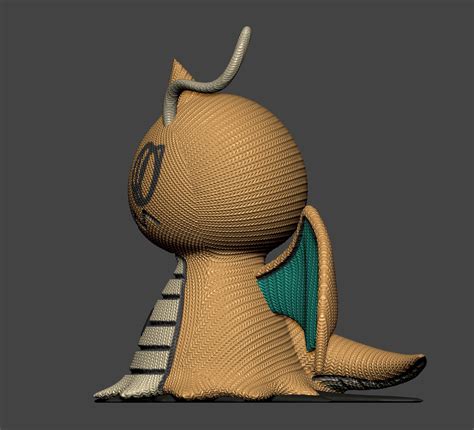 STL File Mimikyu Dratini Dragonair And Dragonite 3D Printable Design