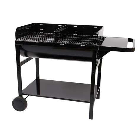 Somagic Barbecue Demi Tonneau Charbon De Bois Jumbo Pas Cher Auchan Fr