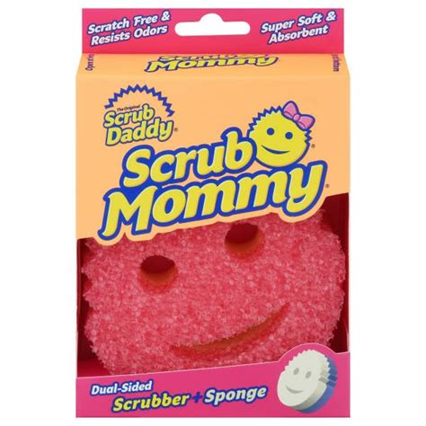 Scrub Daddy Scrubber + Sponge, Dual-Sided – RoomBox