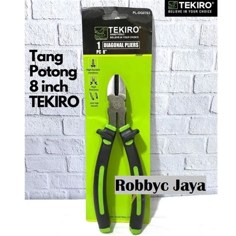 Jual TEKIRO Tang Potong 6 Inch 8 Inch Diagonal Pliers Original