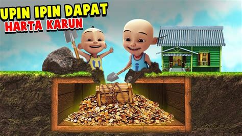 Upin Ipin Menemukan Harta Karun Raja Bajak Laut Youtube