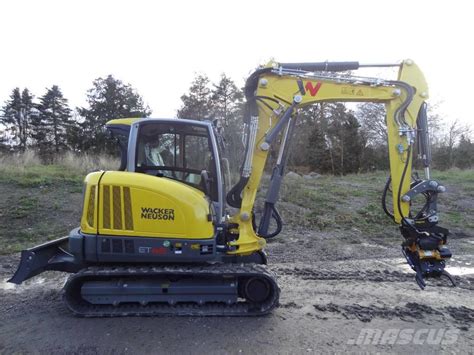 Wacker Neuson Et Midi Excavator Specs Dimensions