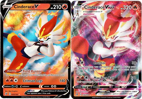 Cinderace V Vmax 036192 Rebel Clash Pokemon India Ubuy