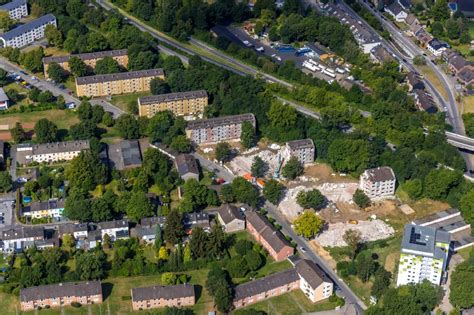 Luftbild M Lheim An Der Ruhr Abri Einer Mehrfamilienhaus