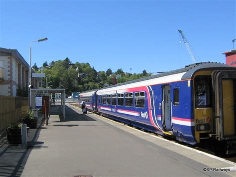 First Scotrail Dmu Oban Scotrail At Oban Sp Railways Flickr