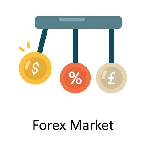 forex mercado vector plano icono diseño ilustración Finanzas símbolo