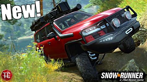 Snowrunner New Toyota Land Cruiser Console Mod Youtube