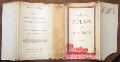 The Collected Poems Of W B Yeats By Yeats W B Very Good Hardcover