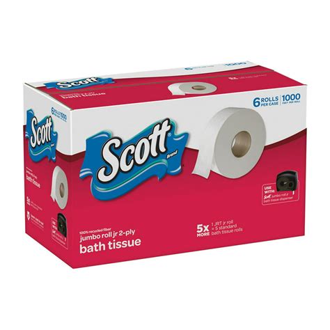 Scott Toilet Paper 6 roll 1000 ft. - Walmart.com - Walmart.com