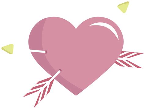 Free Heart arrow 1186839 PNG with Transparent Background