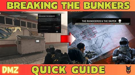 Dmz Breaking The Bunker Mission Guide Season Black Mous Tier