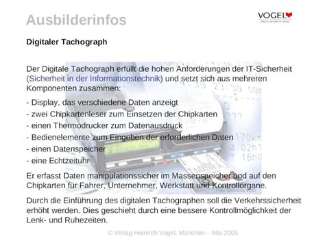 Ppt Verlag Heinrich Vogel M Nchen Mai Ausbilderinfos Foto