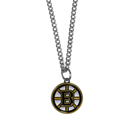 Boston Bruins® Chain Necklace With Small Charm Fanhood Gear