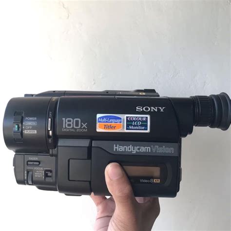 Sony Handycam Ccd Trv E Pal Camcorder Hi Video Photography Video