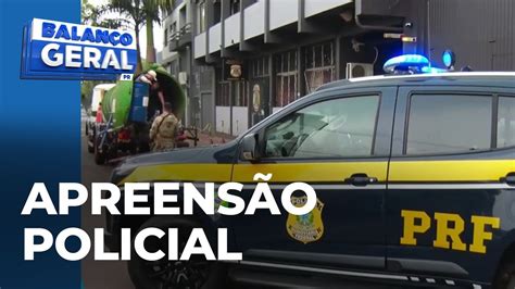 Opera O Policial Apreende Toneladas De Maconha Em Caminh O Tanque