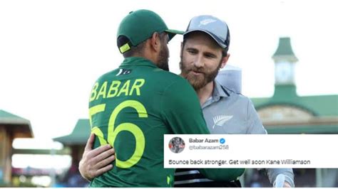 Babar Azam shares 'Get well soon' message for Kane Williamson after IPL ...