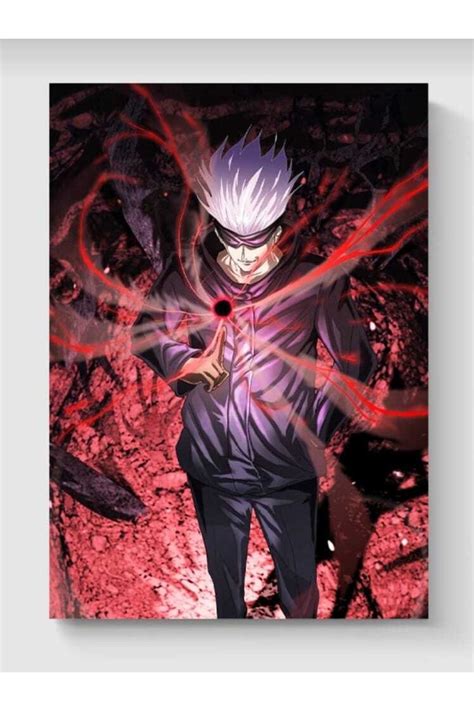 fırsatlar diyarı Jujutsu Kaisen Satoru Gojo Poster Anime Manga Hd