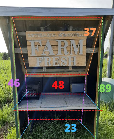 How To Build A Diy Roadside Farm Stand Easy Quick And Fun