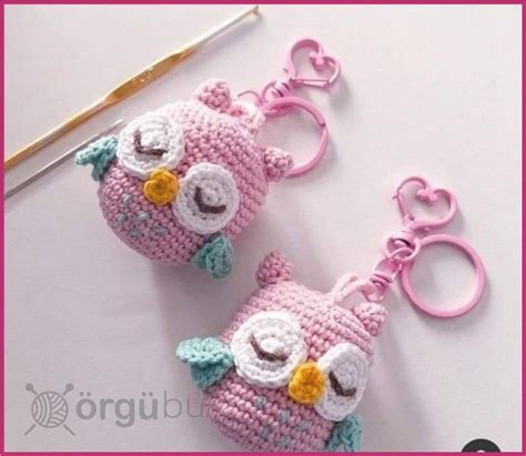 Amigurumi Anahtarlık Yapımı 38 Model Örgübu