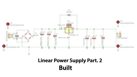 Linear Power Supply Design And Built Part2 Youtube