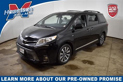 Pre Owned Toyota Sienna Xle Premium D Passenger Van In East