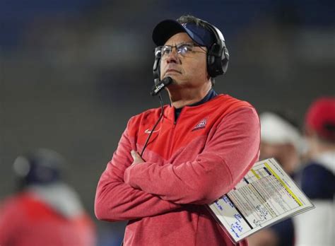 What Jedd Said: Jedd Fisch, Arizona Looking Ahead To WSU Matchup - GOAZCATS