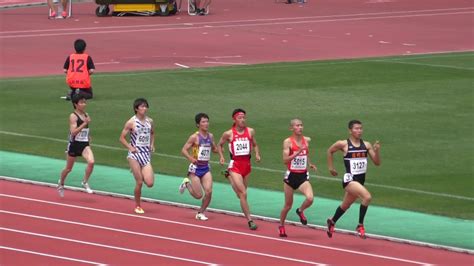 2017 東北高校陸上 男子 800m 予選5組 Youtube