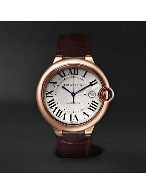 Cartier Ballon Bleu De Cartier Automatic Mm Karat Pink Gold And